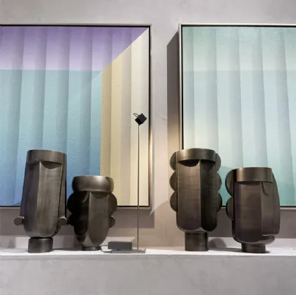 Chess Mate Collection ceramic pots by Adriani and Rossi.