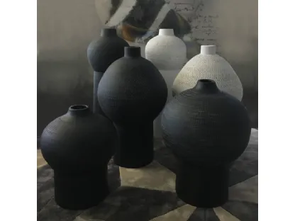 Venissa decorated ceramic vase by Adriani and Rossi