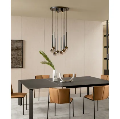 Bolle S pendant lamp by Riflessi