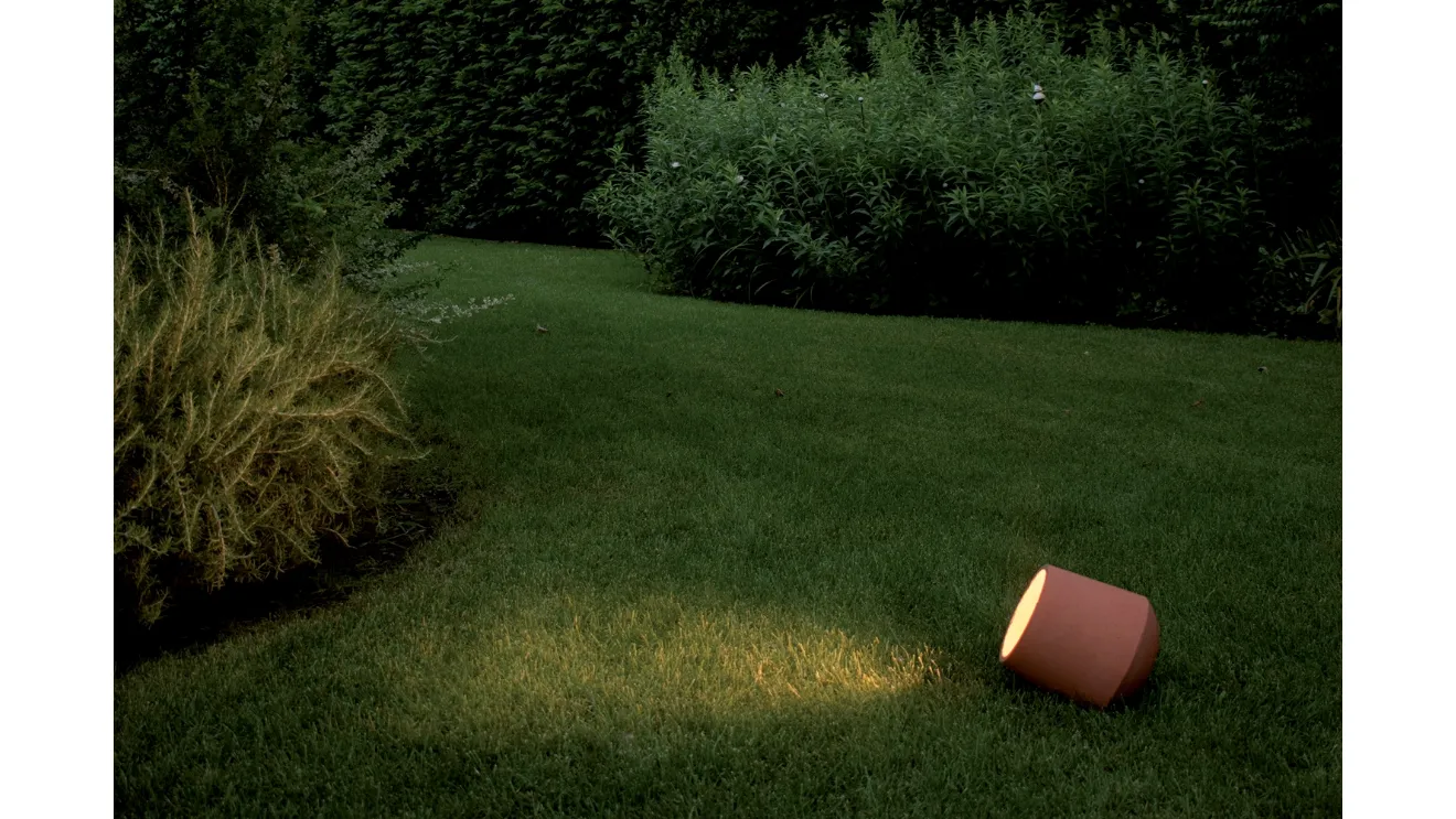 Concrete Outdoor Lamp by Antonangeli