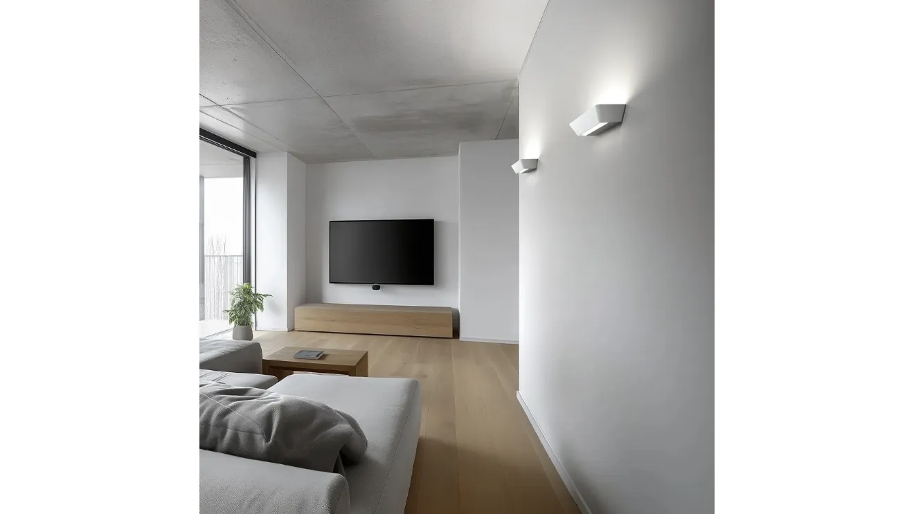 Hype wall lamp by Linea Light.