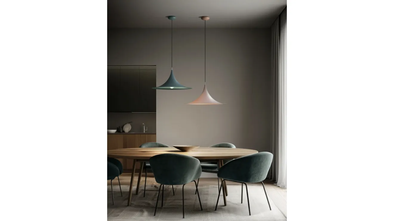 Morgana suspension lamp by Linea Light.