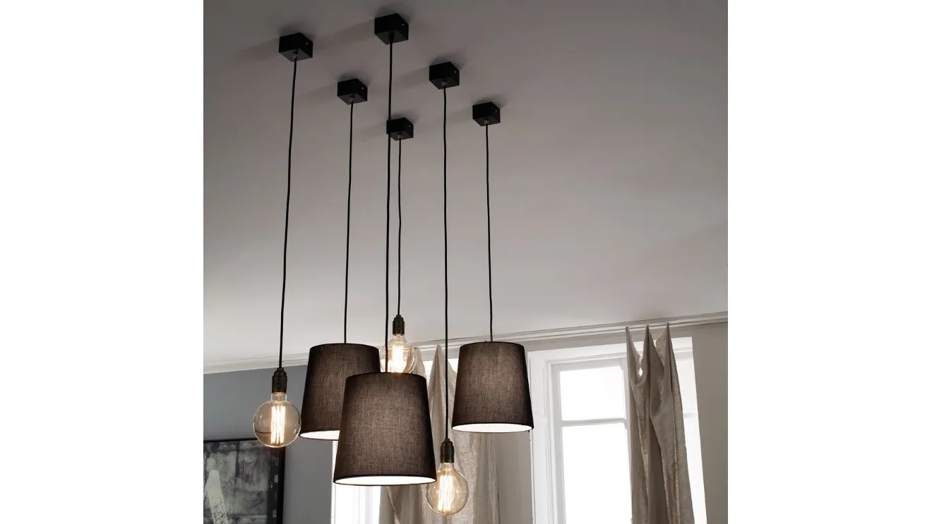 Shed Collections pendant lamps by Adriani and Rossi.