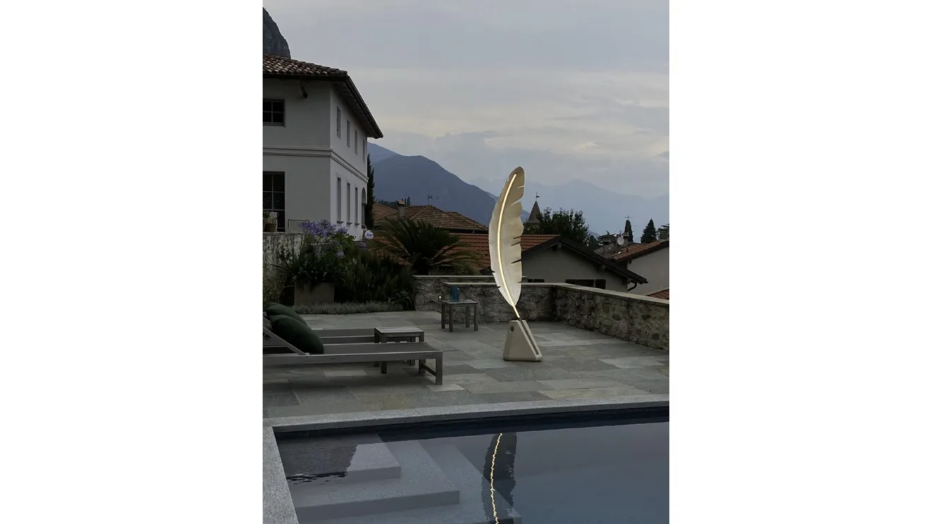 Antonangeli's Banano Outdoor Soul Floor Lamp