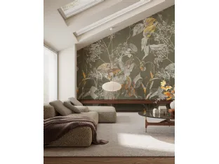 Wallpaper White Ink Canticle