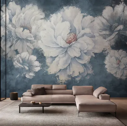 Flower Painting wallpaper by Adriani and Rossi.