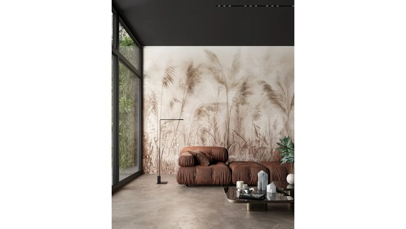 Wallpaper Ronda in White Ink