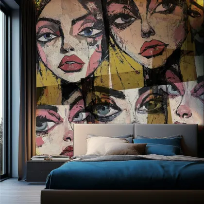 Woman Look wallpaper by Adriani and Rossi