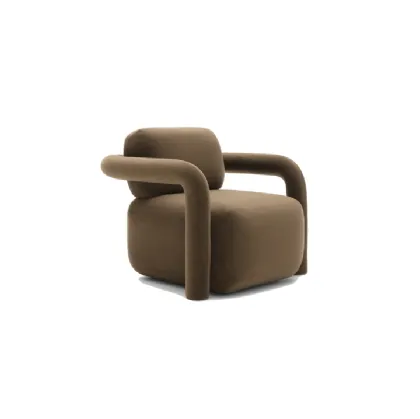 Hairpin fabric armchair by Ditre Italia