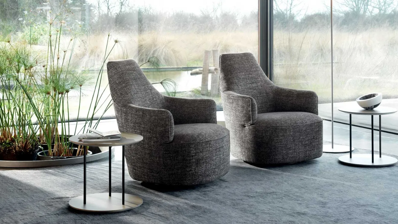 Luna High & Low armchair by Ditre Italia