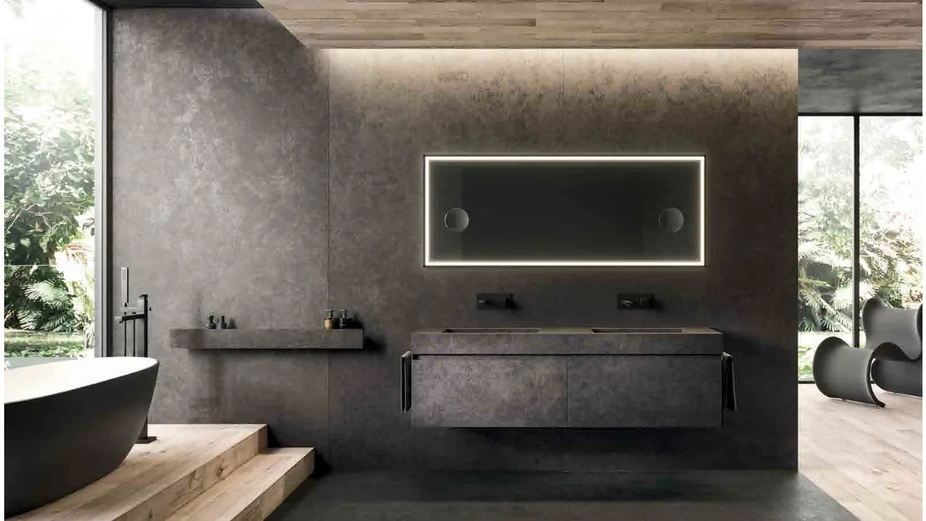 360Gradi_Concept_01 Wall-Mounted Bathroom Cabinet by Altamarea