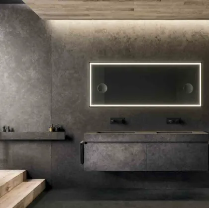 360Gradi_Concept_01 Wall-Mounted Bathroom Cabinet by Altamarea