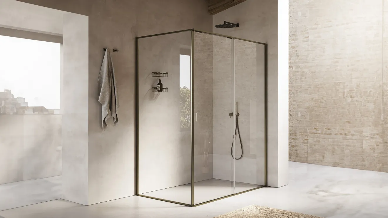Inda Swing Hinged Shower Box