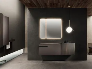 Lympha 01 Wall-Mounted Bathroom Cabinet by Arrital