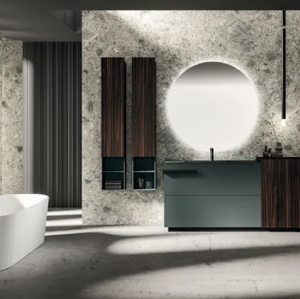 Lympha 07 Wall-Mounted Bathroom Cabinet by Arrital
