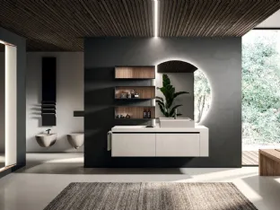 Wall-mounted Bathroom Cabinet Modo Project 10 by Arrital