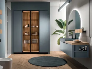 Wall-mounted Bathroom Cabinet Modo Project 11 by Arrital