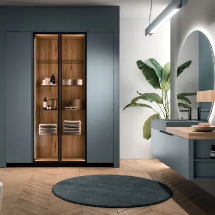 Wall-mounted Bathroom Cabinet Modo Project 11 by Arrital