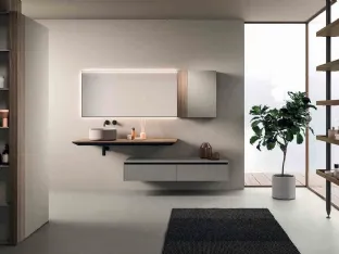Wall-mounted Bathroom Cabinet Modo Project_Concept_04 by Altamarea