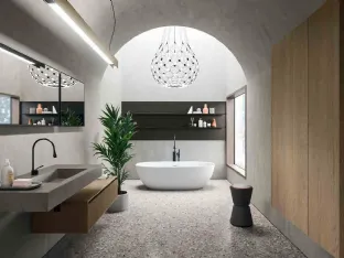 Bathroom Furniture Modo Project_Concept_05 in Altamarea Oak