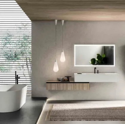 Wall-mounted Bathroom Cabinet Modo_Project_Concept_07 by Altamarea