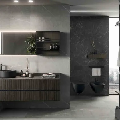 Wall-mounted Bathroom Cabinet Modo_Project_Concept_09 by Altamarea