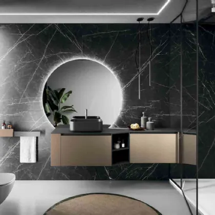 Wall-mounted Bathroom Cabinet Modo_Project_Concept_12 by Altamarea