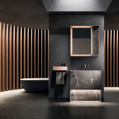 Floor-standing Bathroom Cabinet Must 06 in Arrital Granite