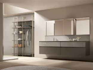Suspended Bath Vanity Unit Shape 19 by Arcom
