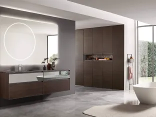 Suspended bathroom cabinet Shape 33 by Arcom