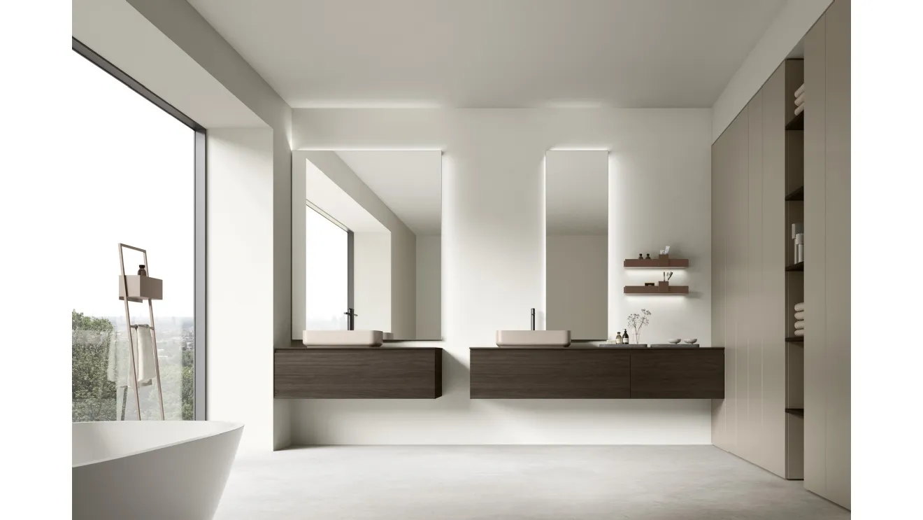 Soul 16 Suspended Bathroom Vanity by Arcom