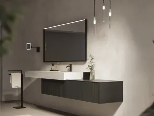 Suspended Bathroom Vanity Testadura 03 by Inda