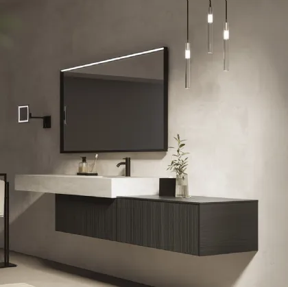 Suspended Bathroom Vanity Testadura 03 by Inda