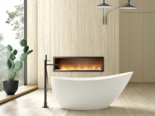 Chloe freestanding bathtub by Arcom.