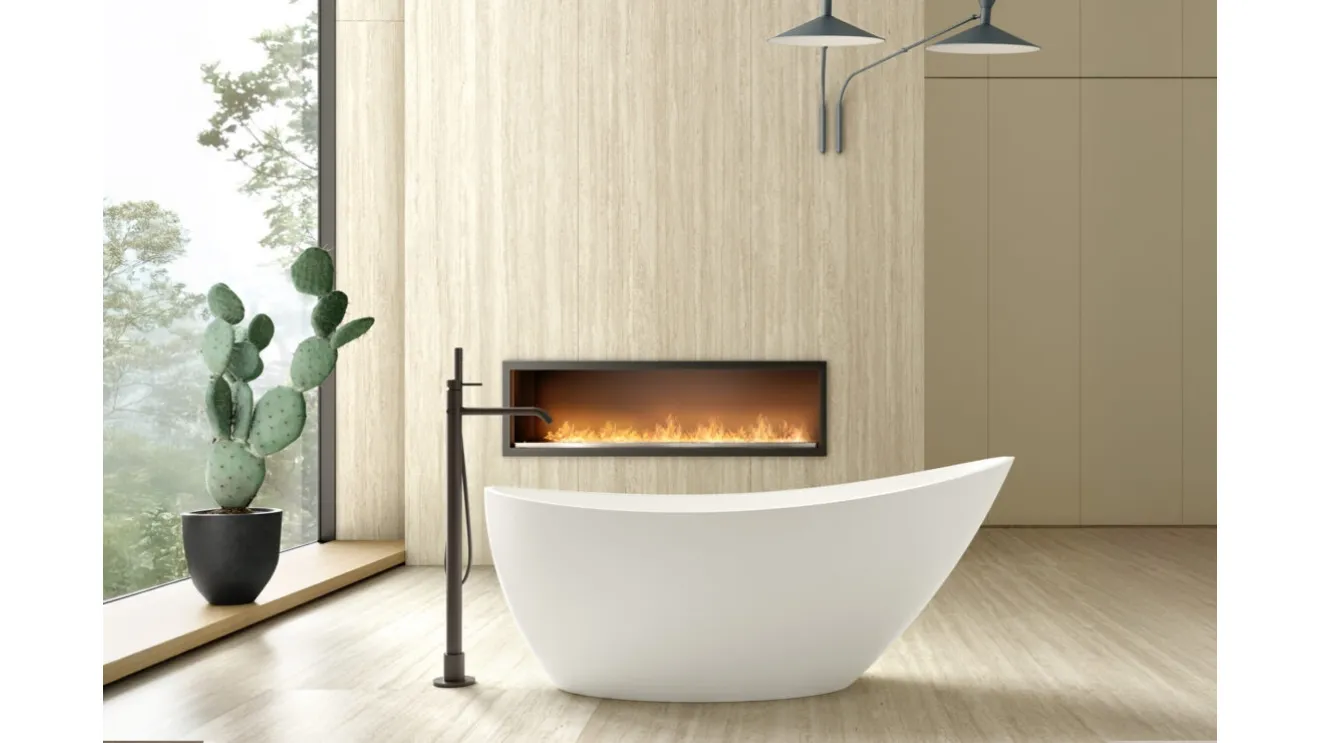 Chloe freestanding bathtub by Arcom.