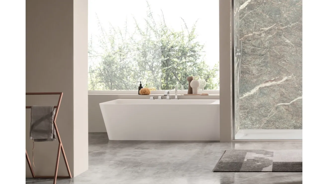 Eden corner bathtub by Arcom