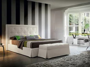 Adrian fabric bed by Felis