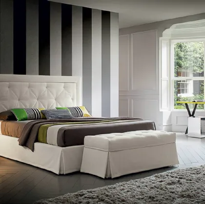 Adrian fabric bed by Felis
