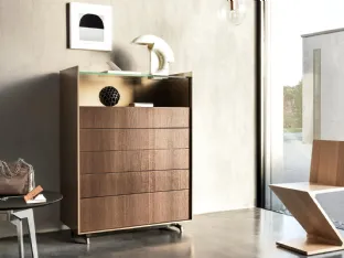 Cabaret Glass dresser by Sangiacomo