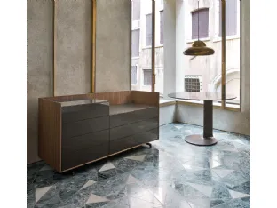 Comò Cabaret Glass by Sangiacomo