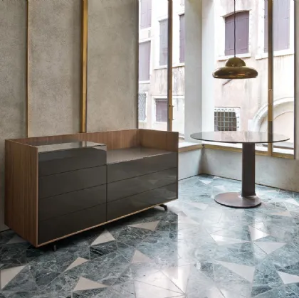 Comò Cabaret Glass by Sangiacomo