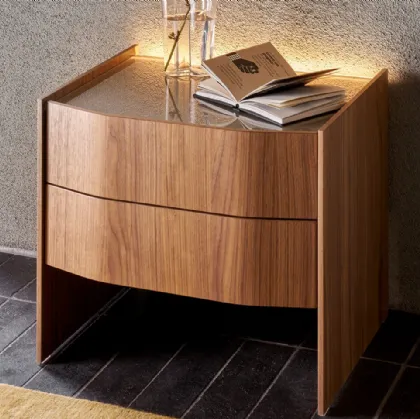 Sangiacomo's Virgola bedside table