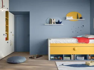 Space-saving Bedroom Pablo Bed by Nidi