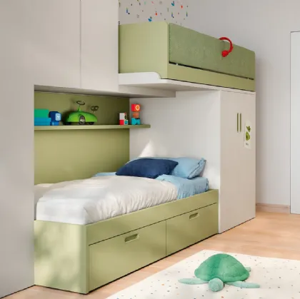 Sliding Skid Loft Bedroom by Nidi