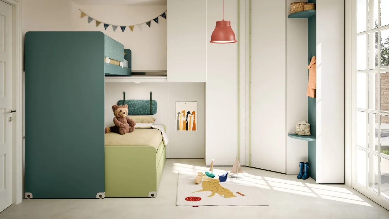 Slide Loft Bed by Nidi