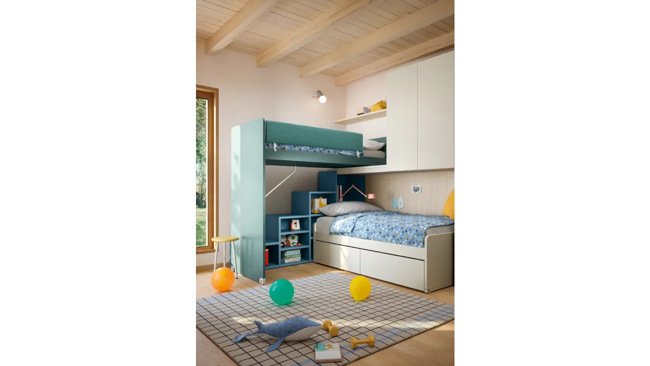 Slide Loft Bed 