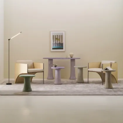 Babar entrance hall by Glas Italia