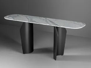 Mobile entrance Flame Console Marble by Bonaldo