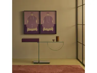 Mobile entrance Ollie Console by Glas Italia
