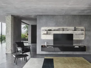 Wall Unit Cabaret One 01 by Sangiacomo